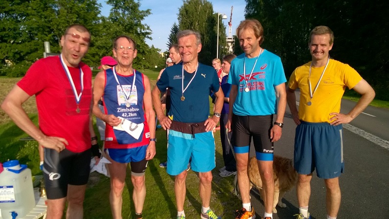 Self-transcendence 2 mile race Helsinki 8.8.17